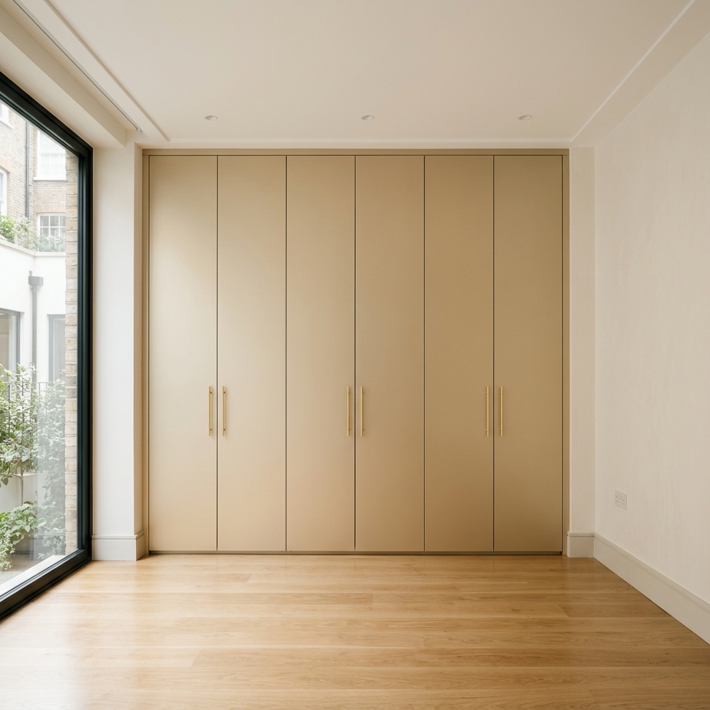 Floor-to-ceiling Hinged Wardrobe Design