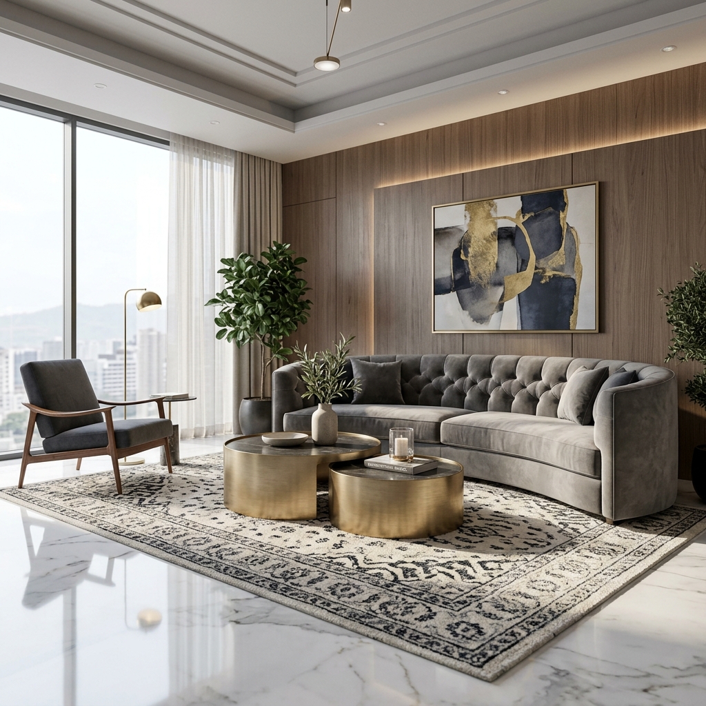 Premium Living Room Sofa and Furniture Selection