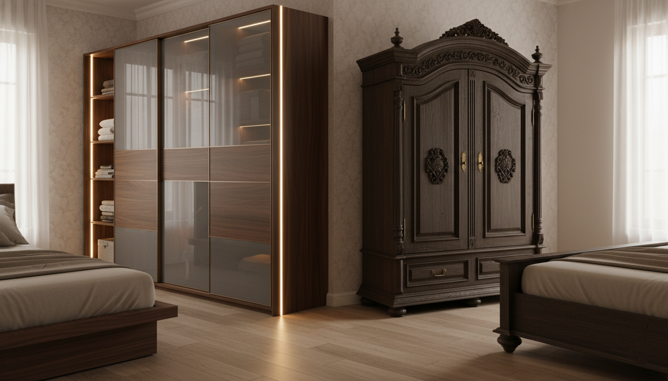 Wardrobe vs Almirah vs Cupboard: The Ultimate Guide for Indian Bedrooms (2026 Prices)